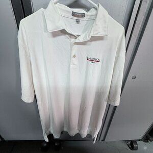 Peter Millar Summer Comfort Davidson Wildcats XL Red White Golf Polo Steph Curry